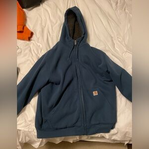 Carhartt Sherpa lined zip up XL